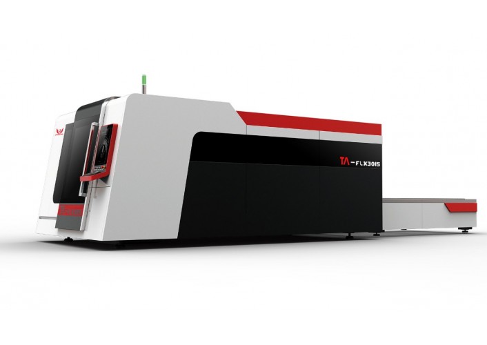 Máy laser cắt tấm bàn đôi có hộp bảo vệ - LT-P Series